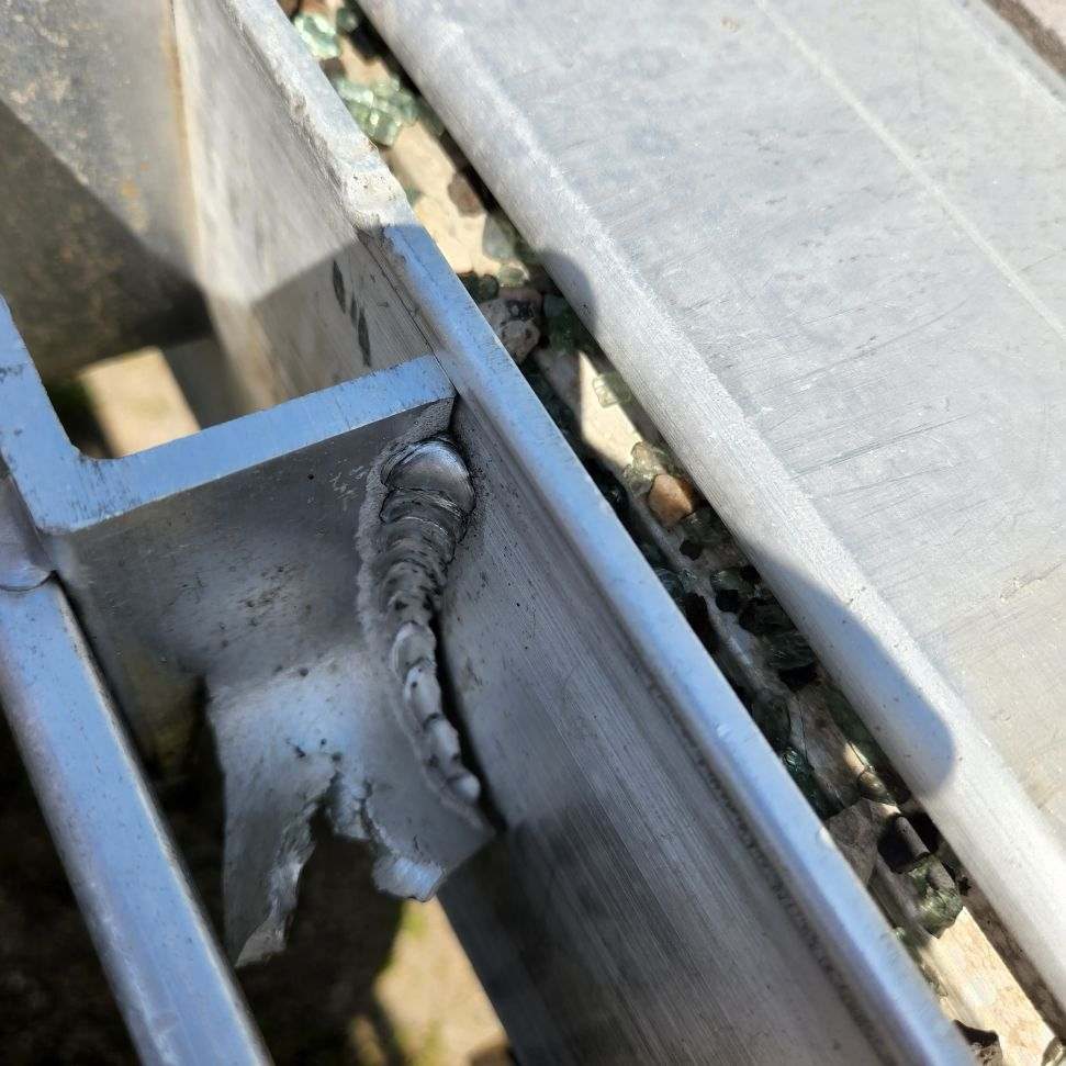 Dorsey frame weld