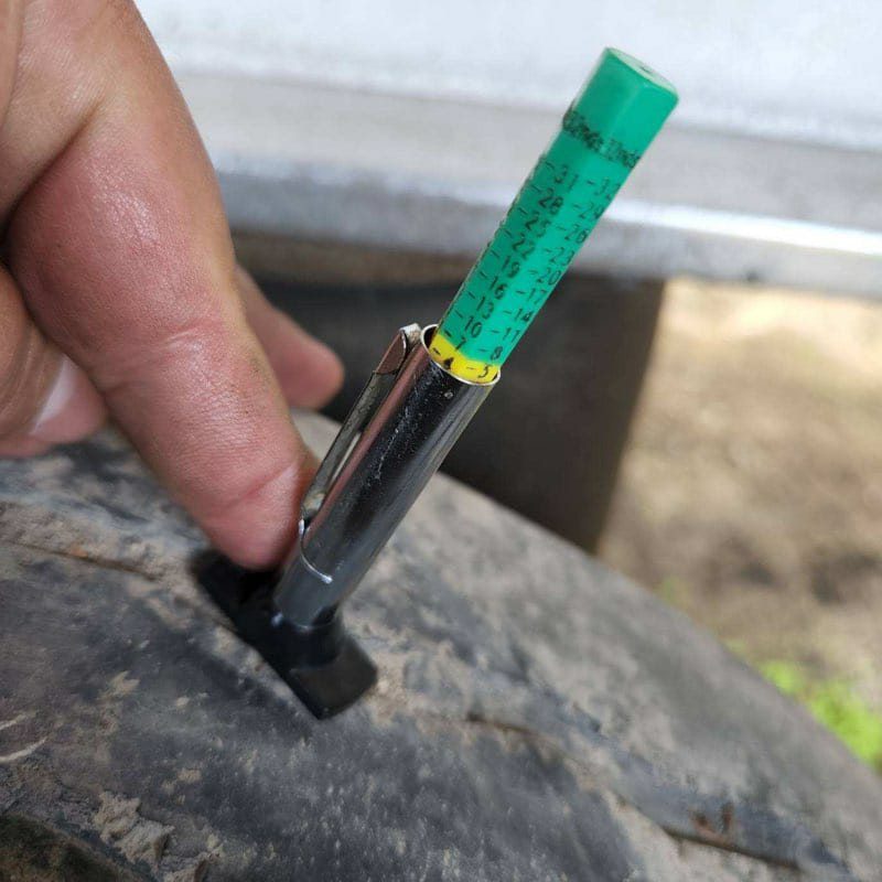 Dorsey tire tread gauge